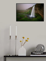 ... with ash from the volcano Poster och Canvastavla