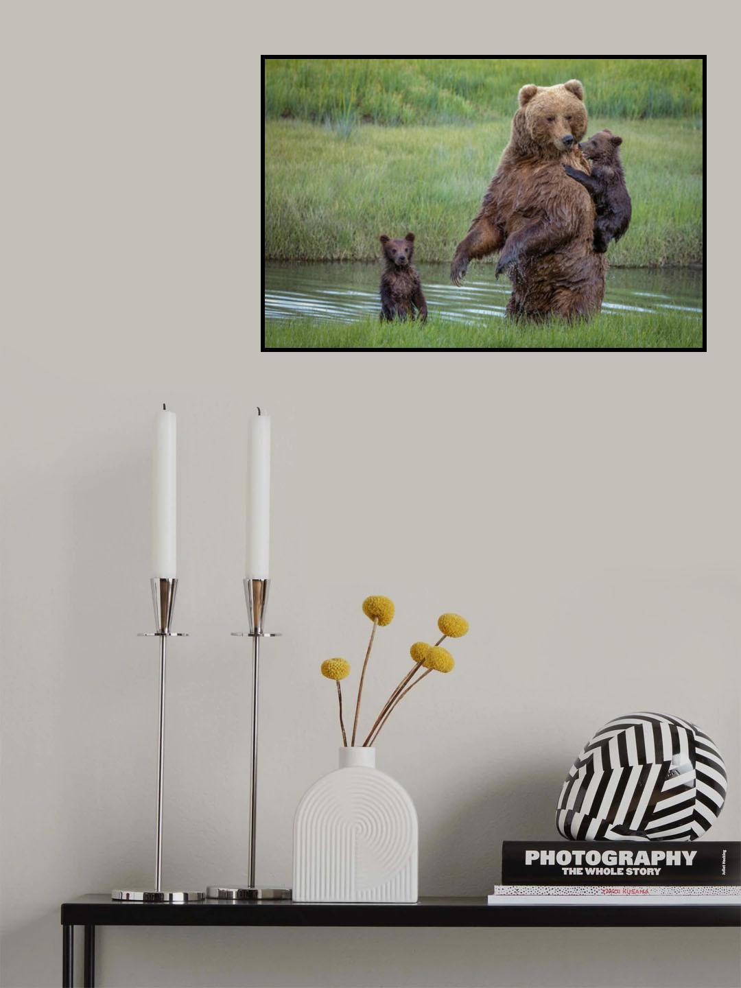 Standing Proud Poster och Canvastavla