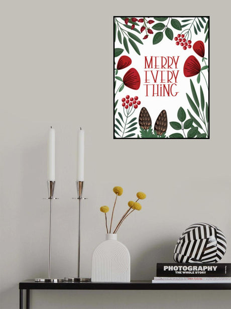Merry everything Poster och Canvastavla