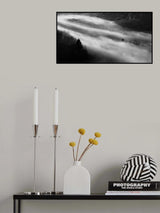 Morning misty flood Poster och Canvastavla