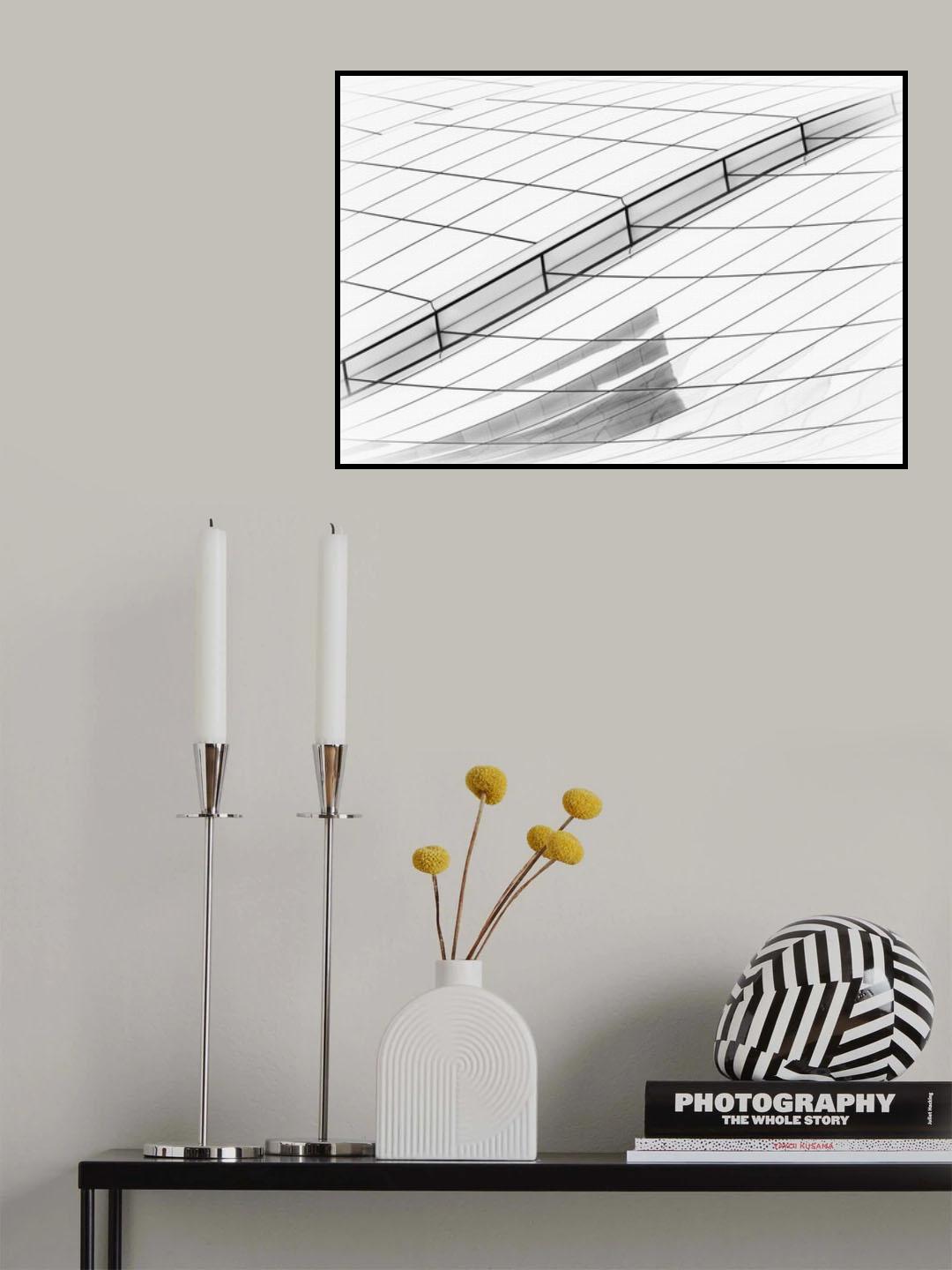 Softly flowing lines Poster och Canvastavla