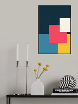 Bright Geometric Series #1 Poster och Canvastavla