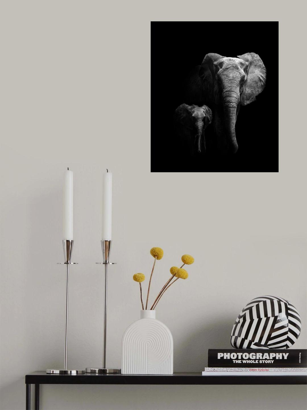 Mother and Child Poster och Canvastavla