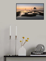Low tide beach Poster och Canvastavla