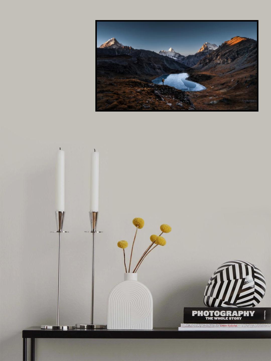 Three Fanitees in Yading Poster och Canvastavla
