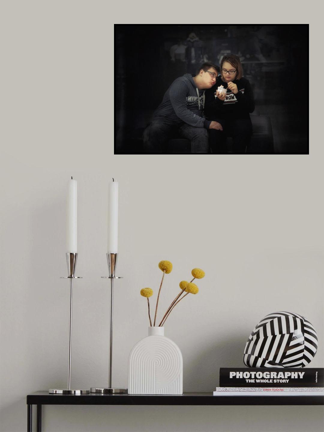 I love you -- you only want my ice  ! Poster och Canvastavla
