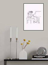 Bill Evans Poster och Canvastavla