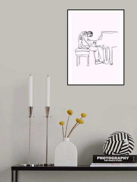 Bill Evans Poster och Canvastavla