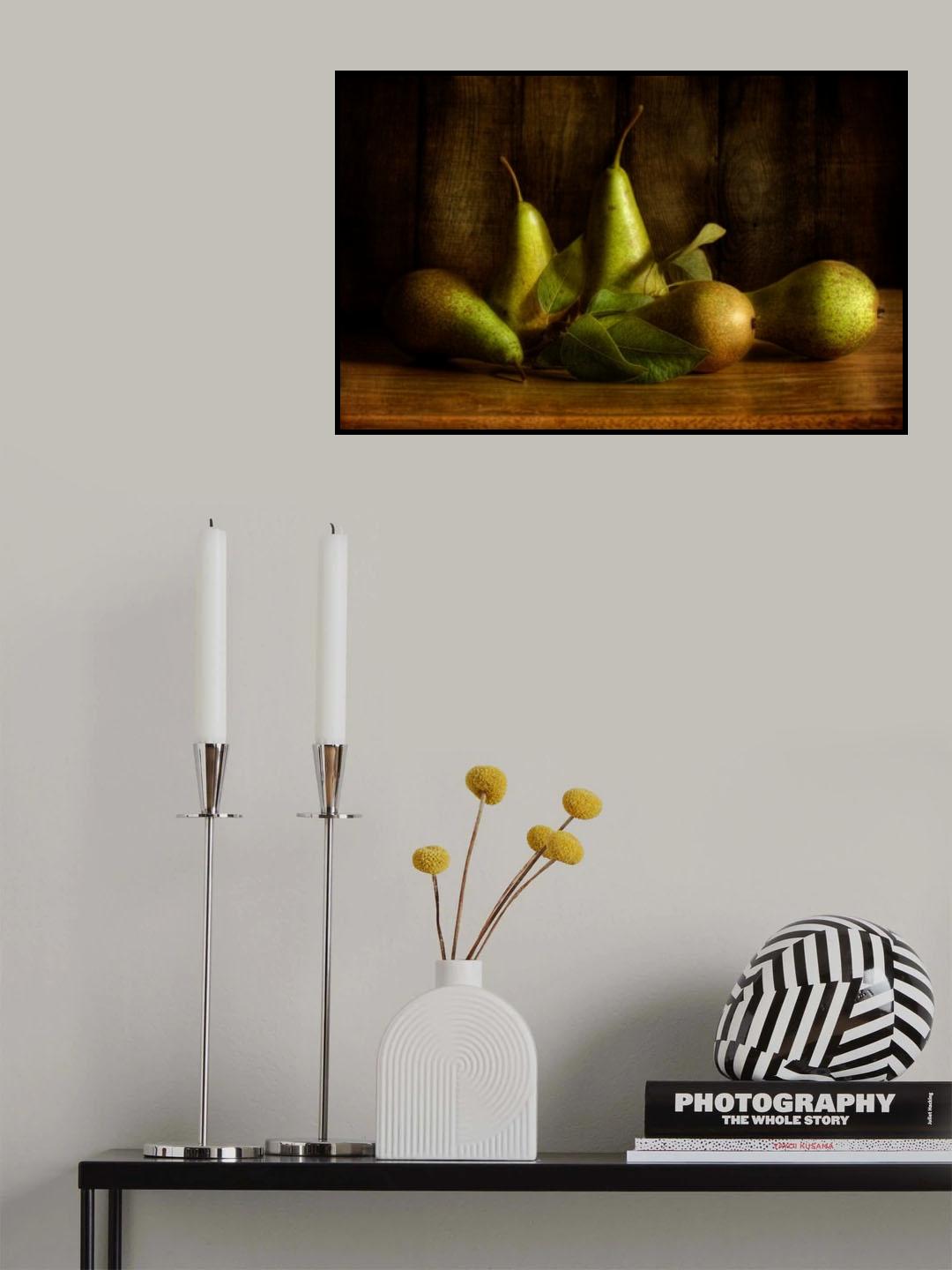 Pears Poster och Canvastavla