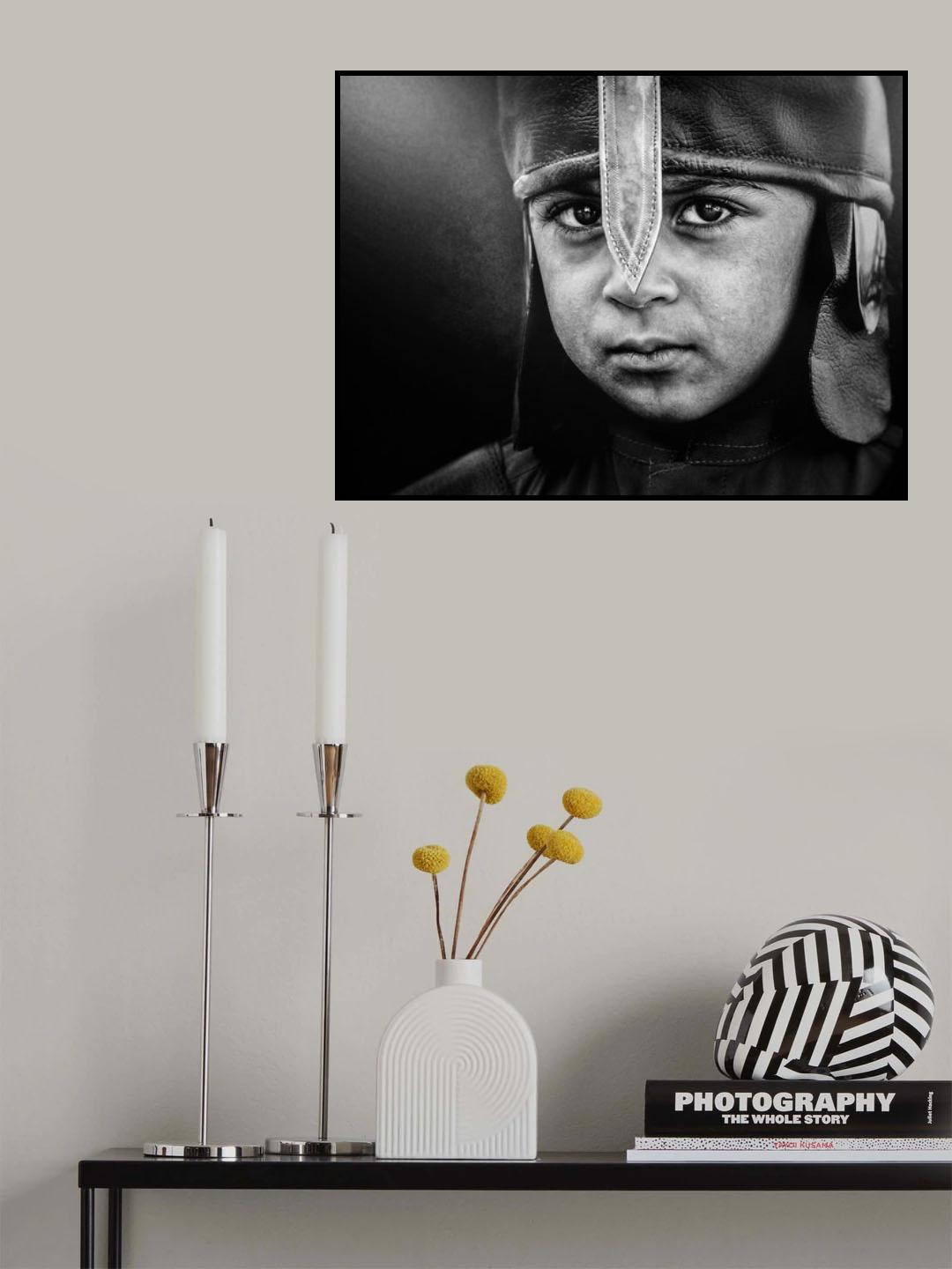 Little Warrior Poster och Canvastavla