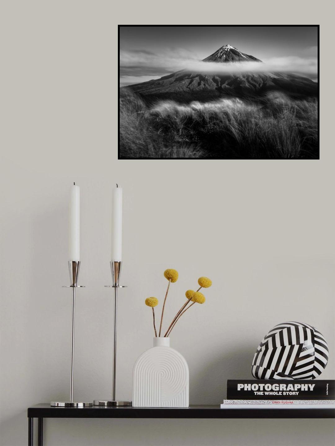 Mount Taranaki Poster och Canvastavla