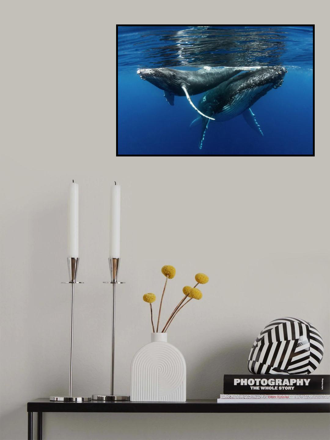 Mother and Son Poster och Canvastavla