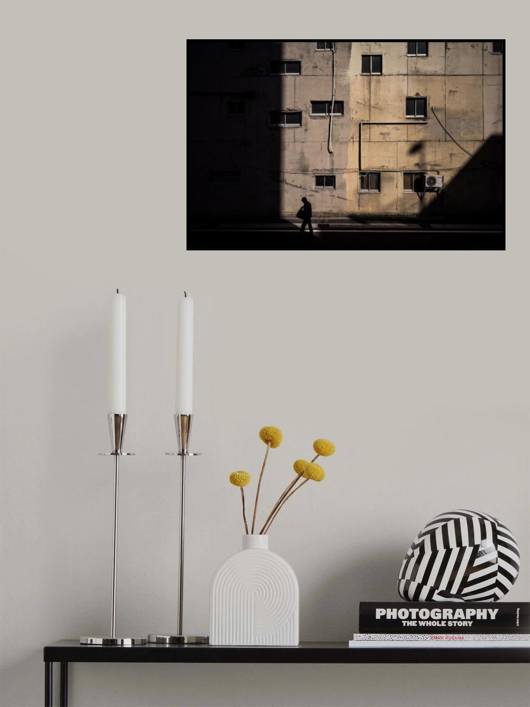 Backstreet shadows Poster och Canvastavla