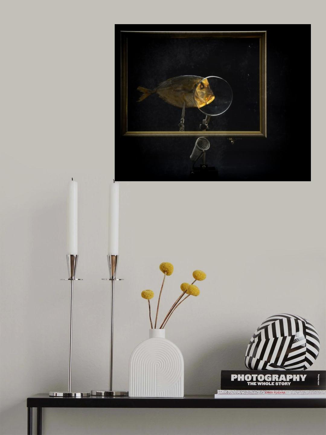 Portrait Framed Poster och Canvastavla