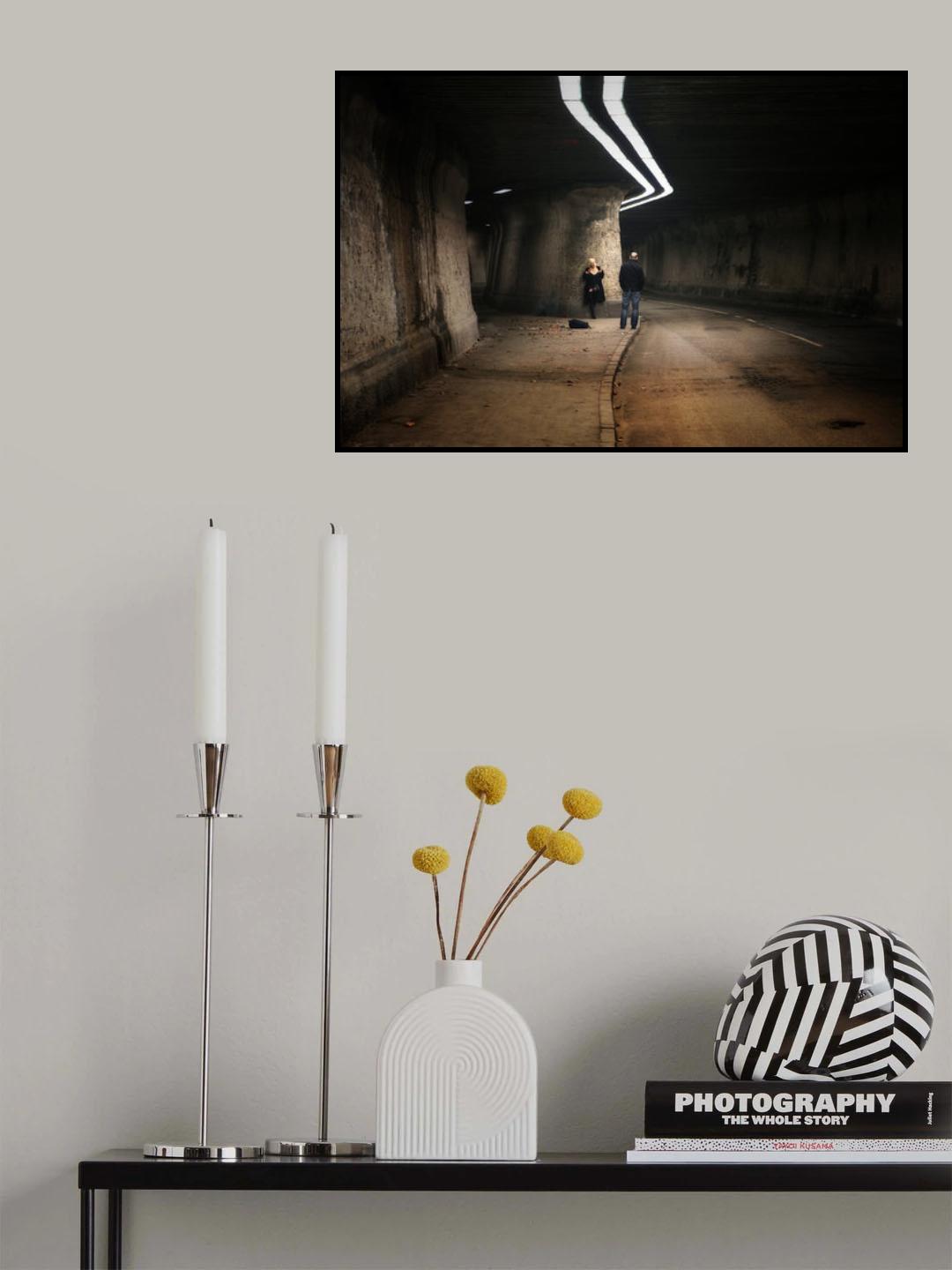 street business Poster och Canvastavla