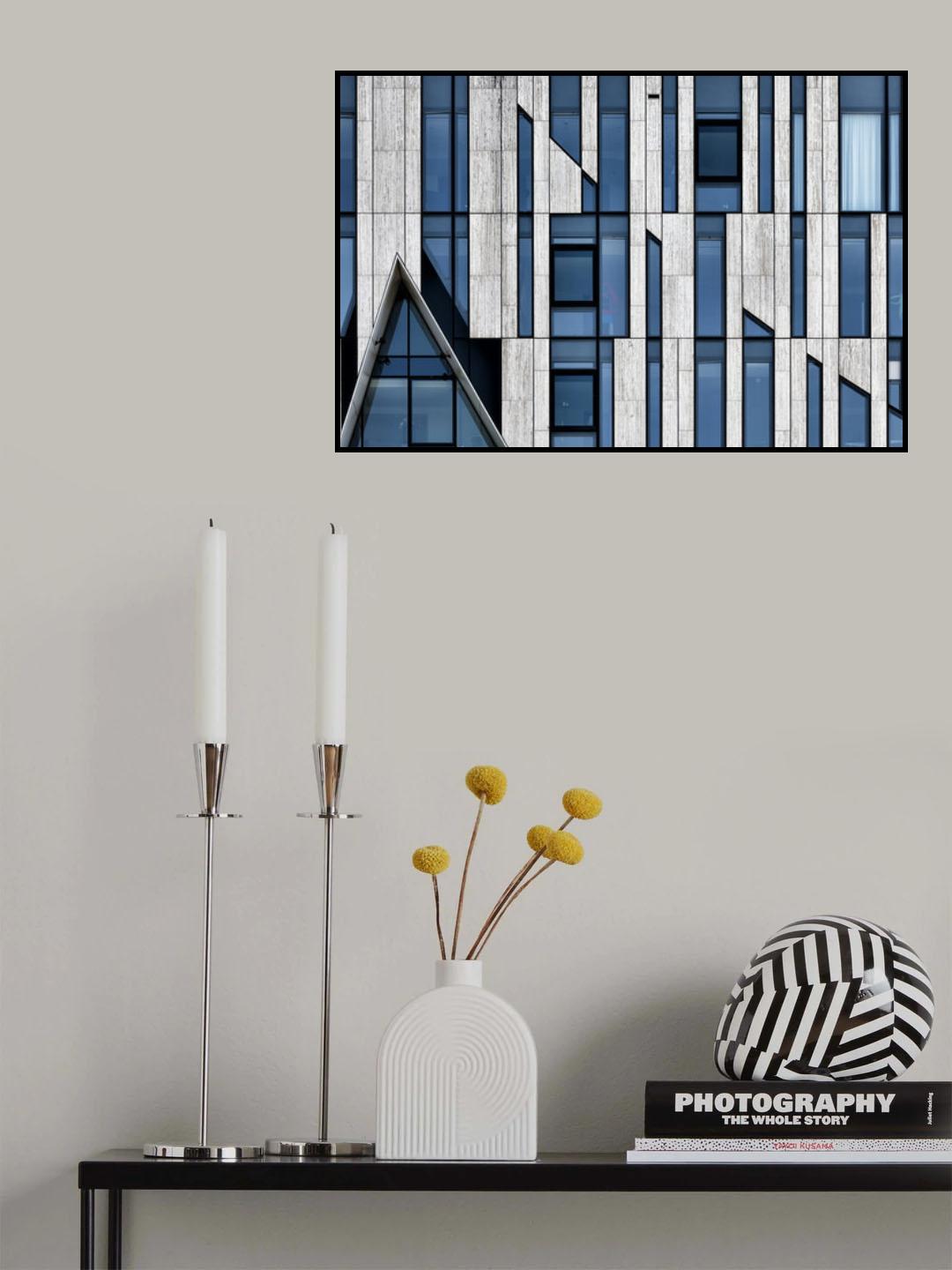 Lines and forms Poster och Canvastavla