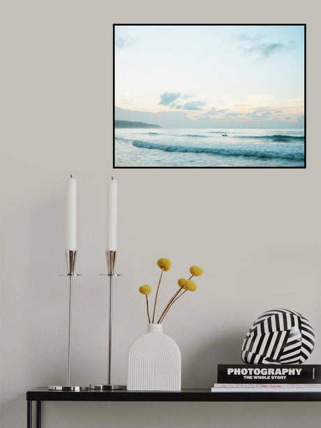 One your board hits the water II Poster och Canvastavla