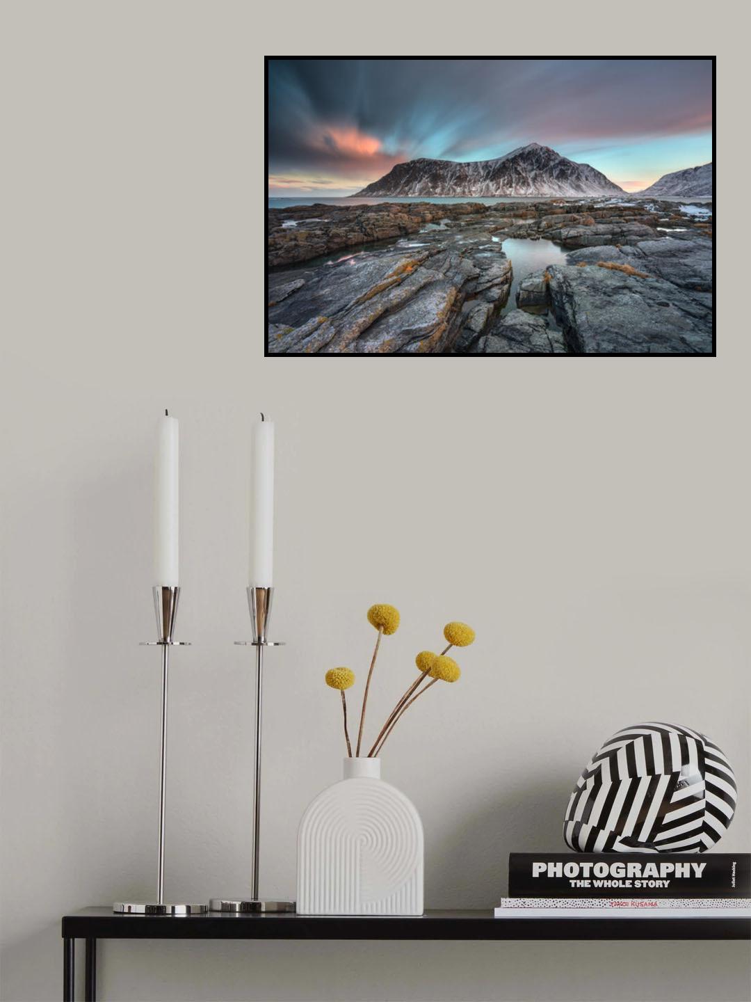 Emerald Sunrise II Poster och Canvastavla