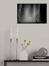Skógafoss Waterfall Poster och Canvastavla
