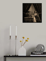 1930's Burlesque Performer Poster och Canvastavla
