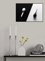 Still life with eggs and spoons 2 Poster och Canvastavla
