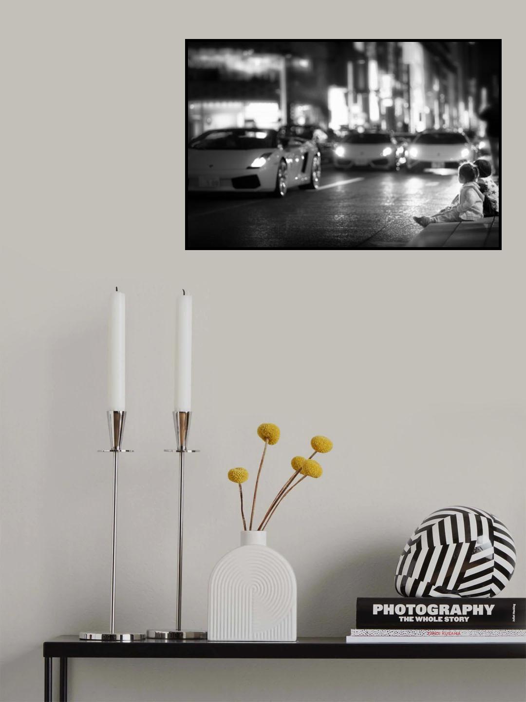 Going through the night Poster och Canvastavla
