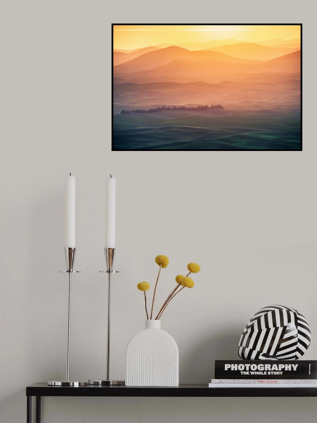 Dreamy Morning Poster och Canvastavla