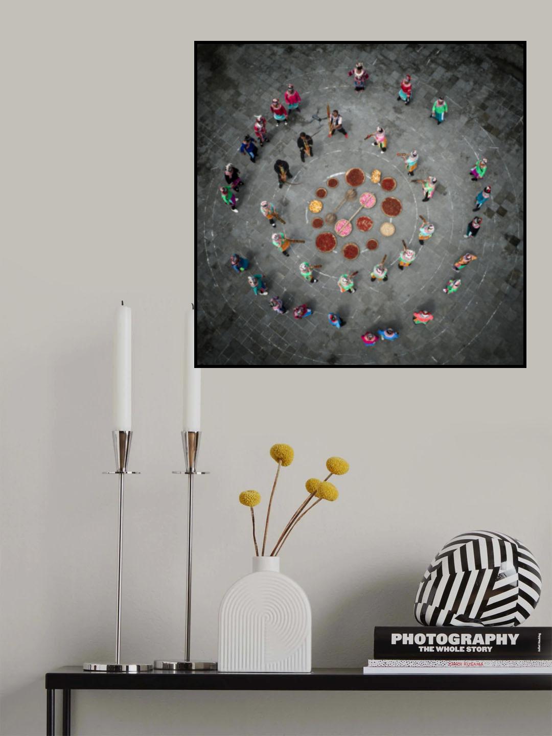 Dancing in circle Poster och Canvastavla