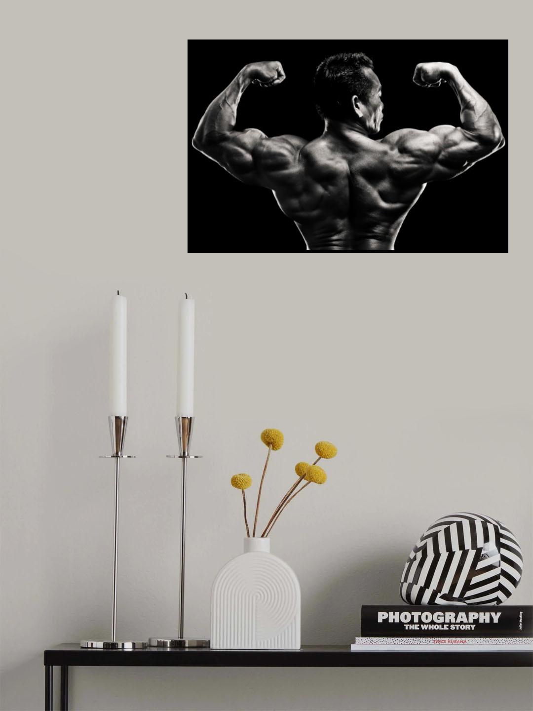 Muscle Poster och Canvastavla