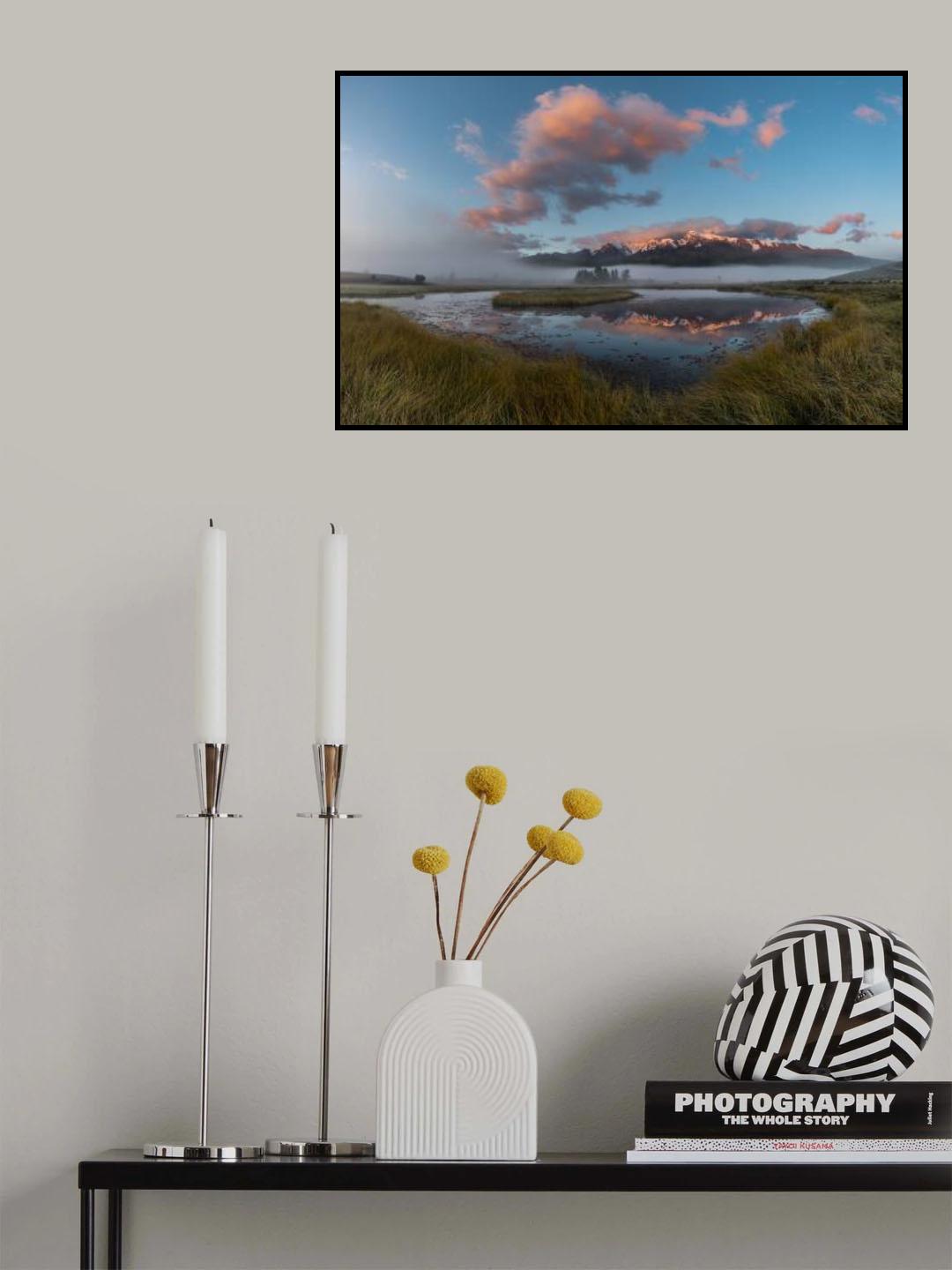 Fairy Dawn Poster och Canvastavla