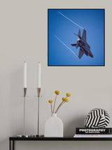 F 35 nose up Poster och Canvastavla