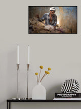 Sewing bags Poster och Canvastavla