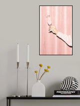 Here's To Pink 02 Poster och Canvastavla