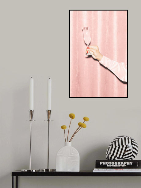 Here's To Pink 02 Poster och Canvastavla
