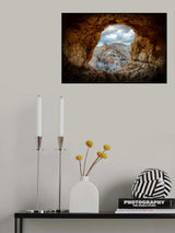 A hole in the wall Poster och Canvastavla