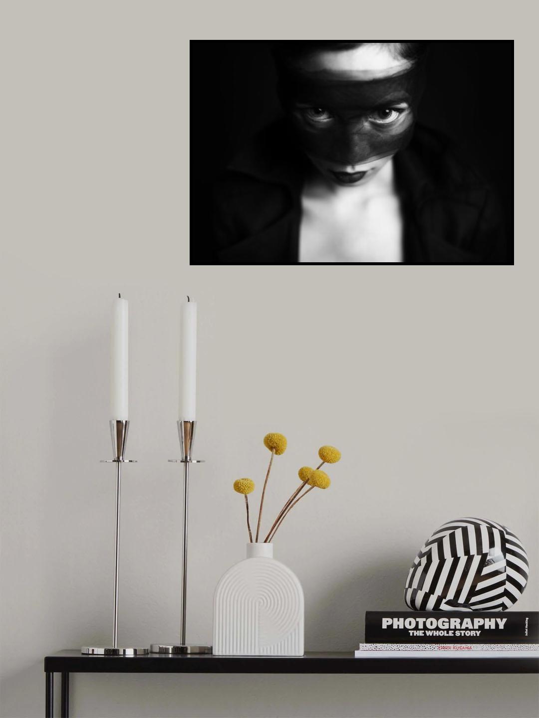 the black mask Poster och Canvastavla