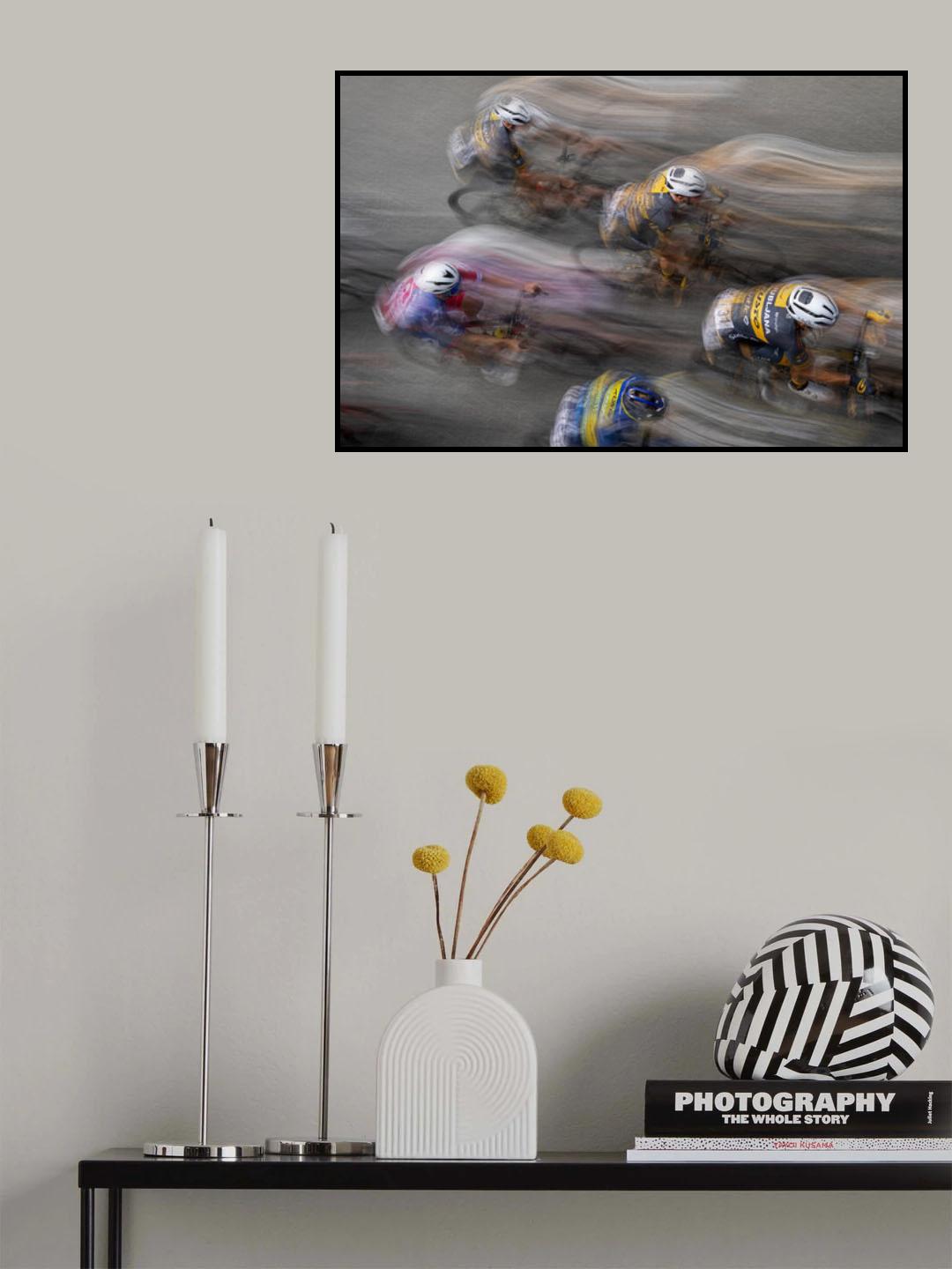 Speed Poster och Canvastavla