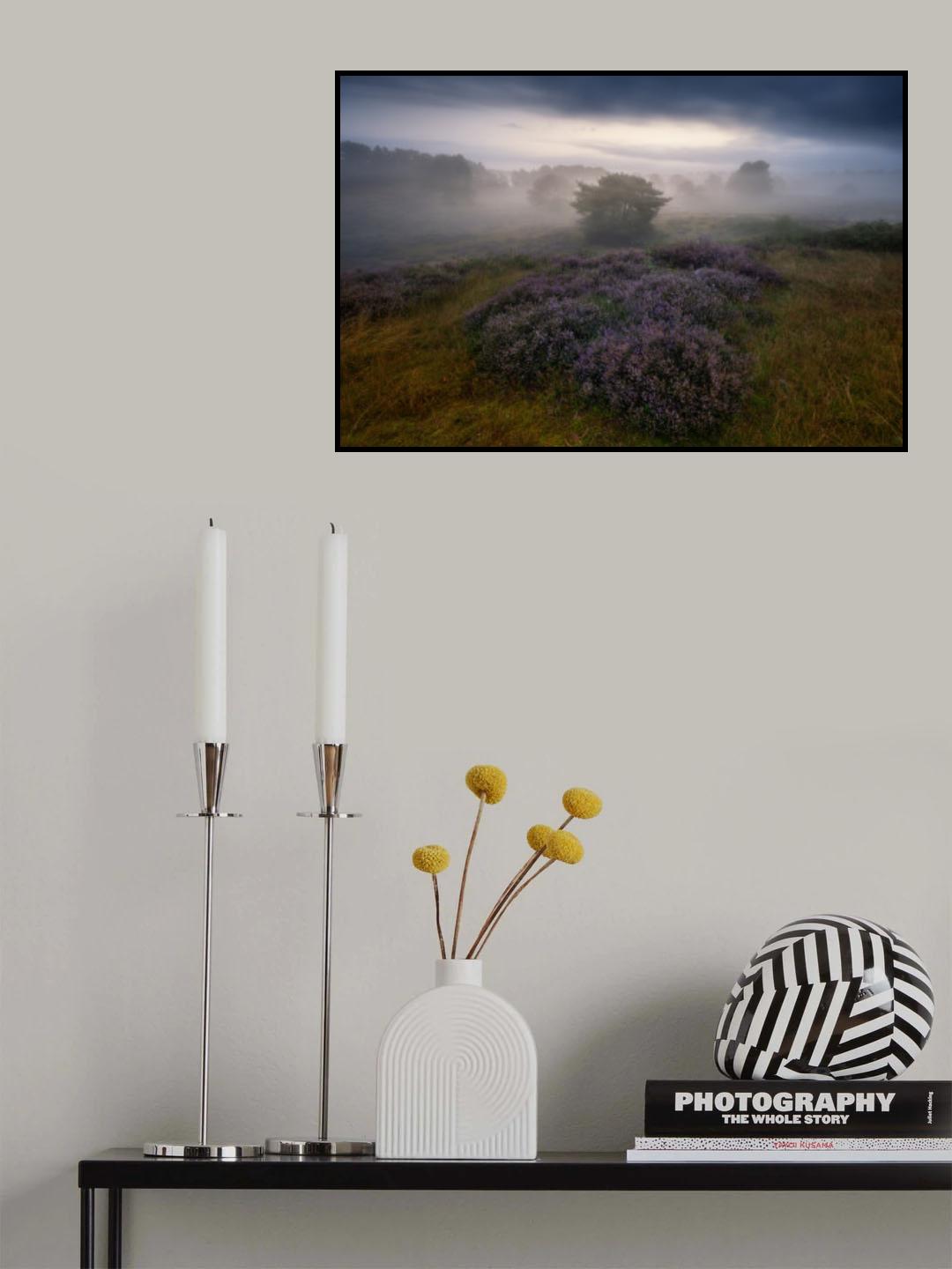 &quot;HEATHER IMPRESSIONS&quot; Poster och Canvastavla