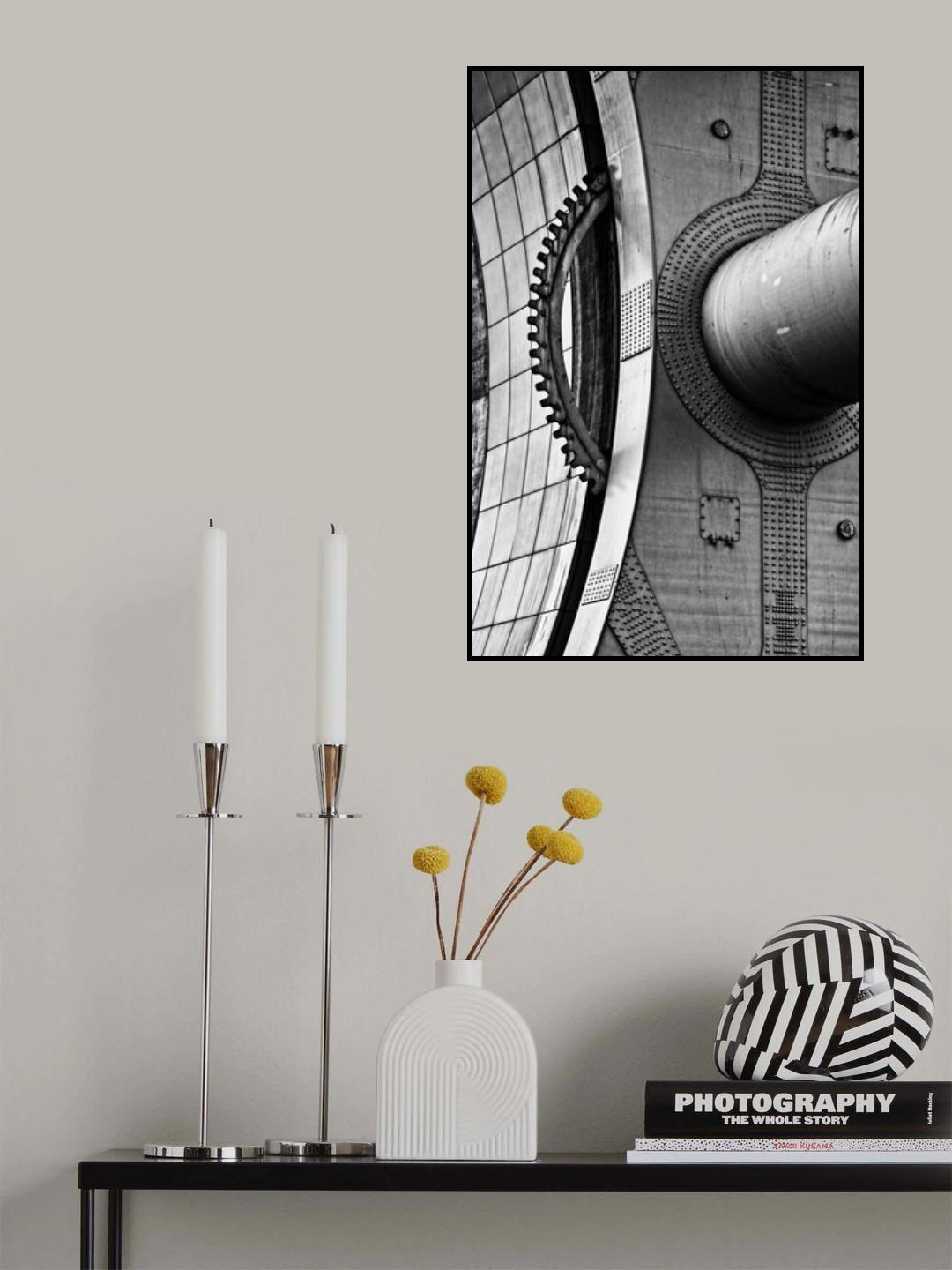 Gear Wheel Poster och Canvastavla
