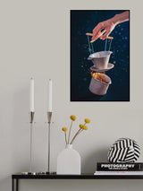 Dancing Pourover Poster och Canvastavla
