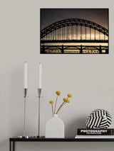 Evening, Tyne Bridges Poster och Canvastavla