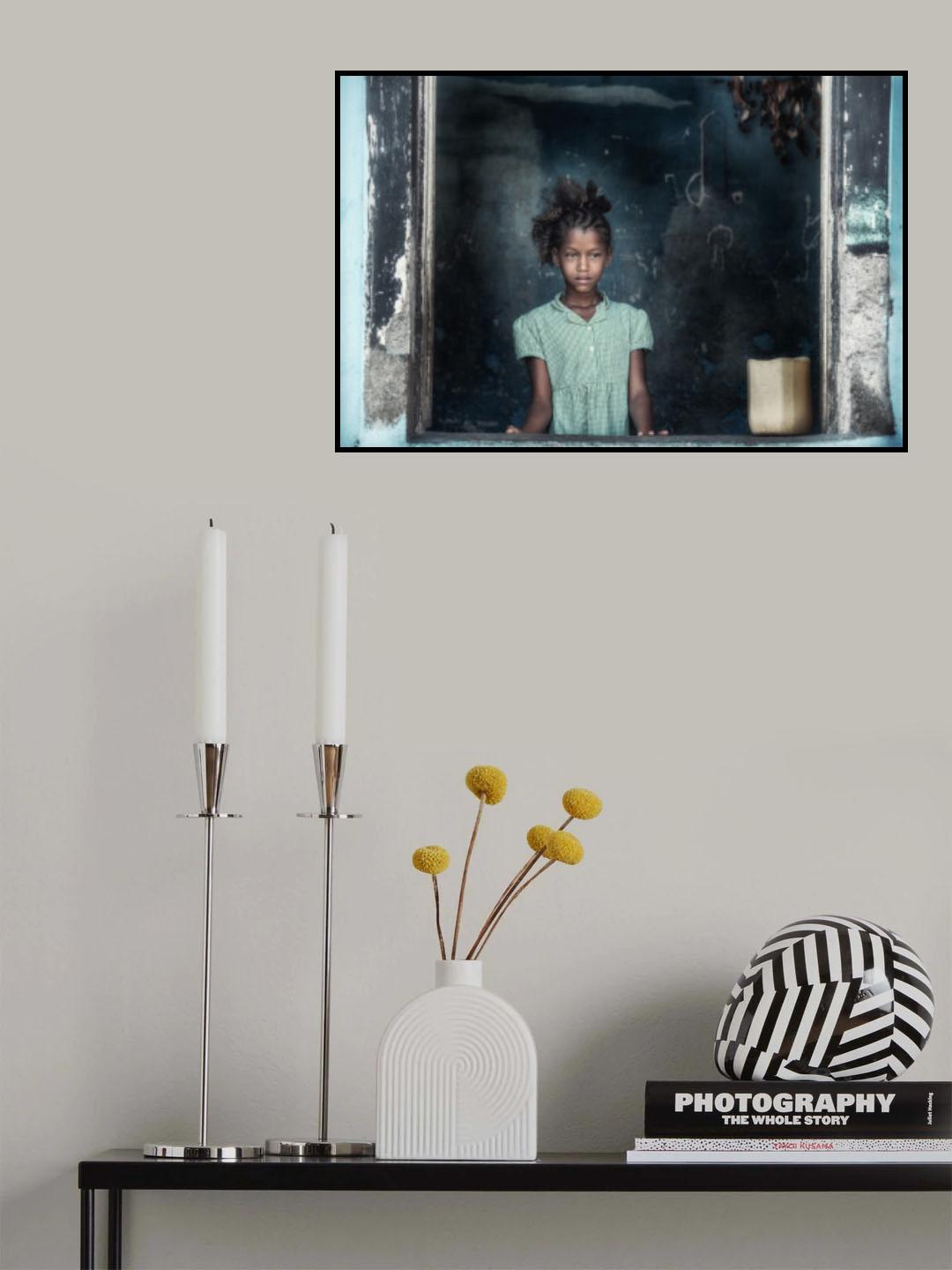Sao Tome girl Poster och Canvastavla