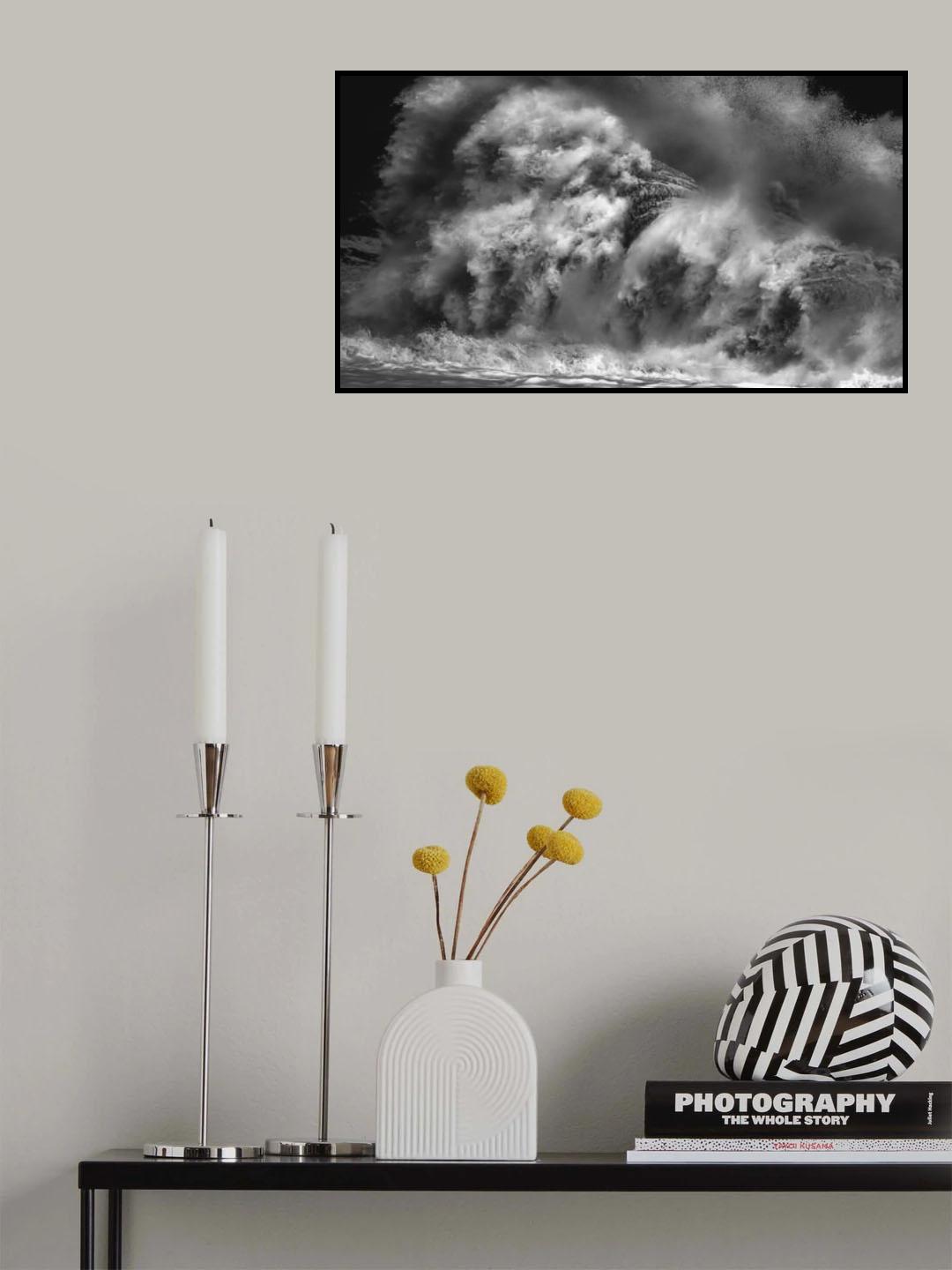 A WAVE EXPLOSION Poster och Canvastavla