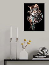 bmx cat Poster och Canvastavla