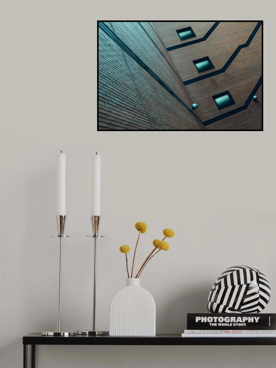windows and lamps Poster och Canvastavla
