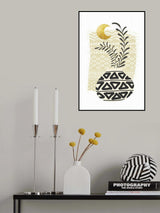 Tropical Villa Color and Shapes 02 Poster och Canvastavla