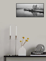 Foggy River Poster och Canvastavla