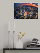 Plum blossom pile Poster och Canvastavla
