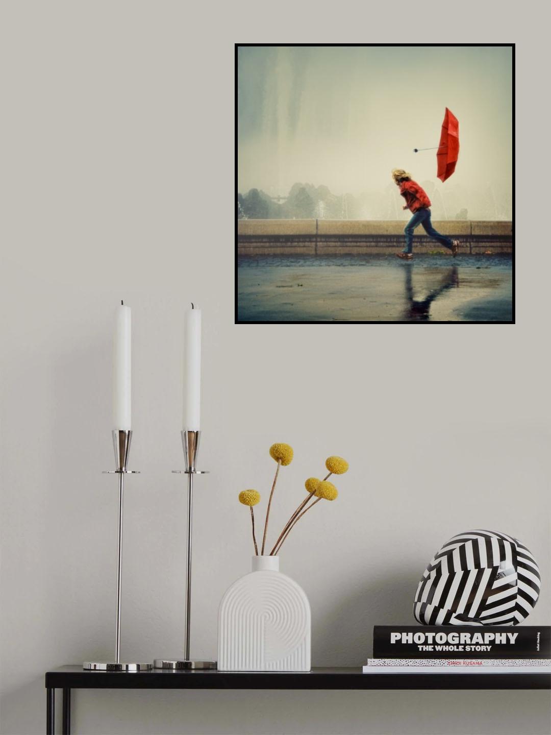 With the wind Poster och Canvastavla