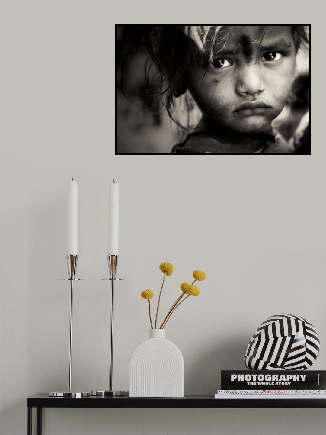 Occhi neri Poster och Canvastavla